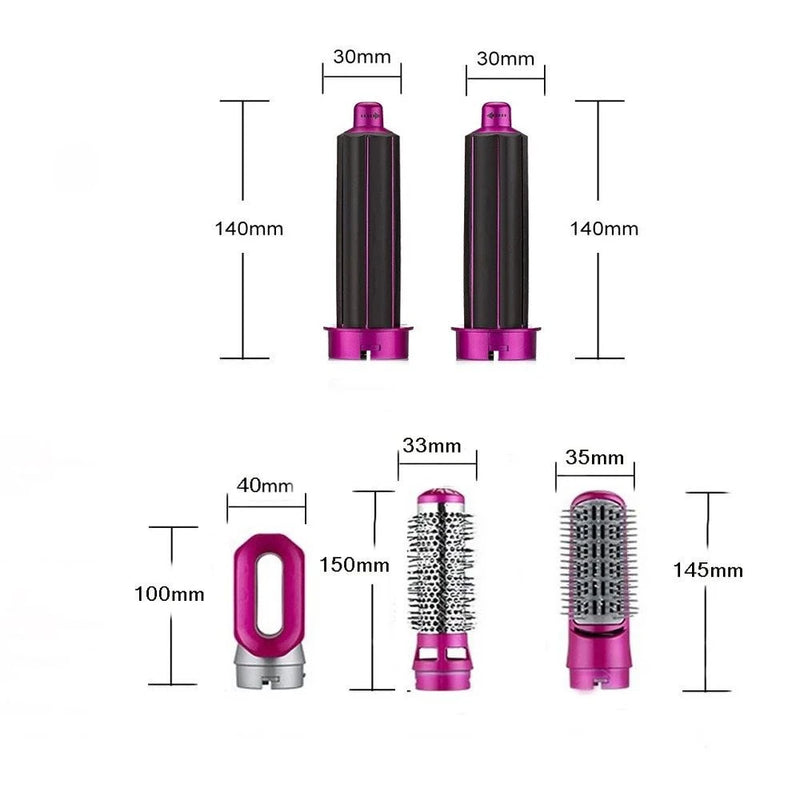 StylePro 5 em 1 | Escova Secadora e Modeladora Profissional