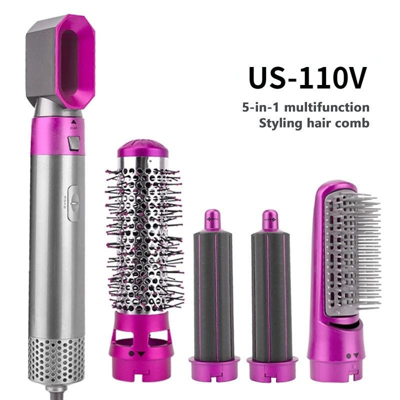 StylePro 5 em 1 | Escova Secadora e Modeladora Profissional